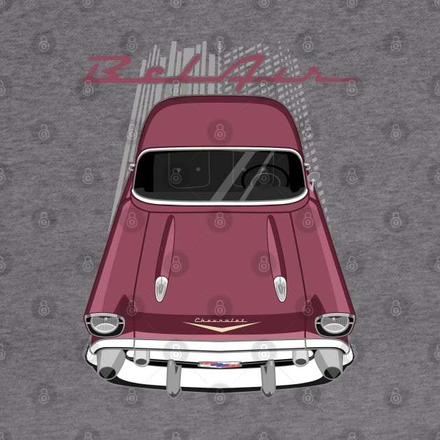 Chevrolet Bel Air 1957 - dusk plum by V8social